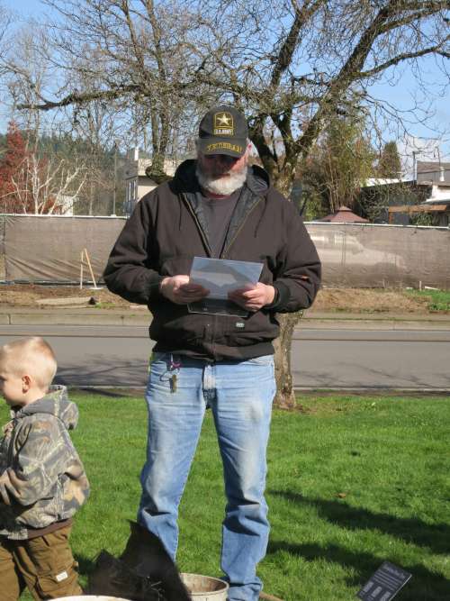 Mayor Jeff Gowing reads proclamation declaring Feb 17, 2020 'One Sunny Day of Peace'
